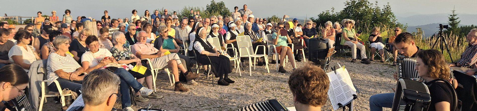 Gottesdienst mit Musikkapelle